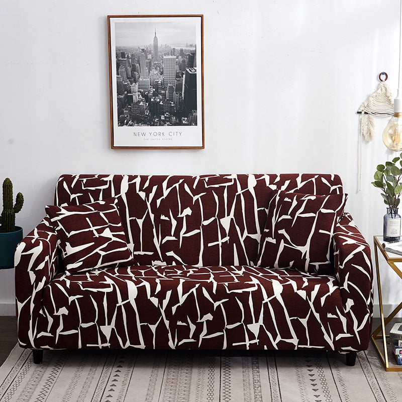 Full cover fabric sofa elastic sofa cover