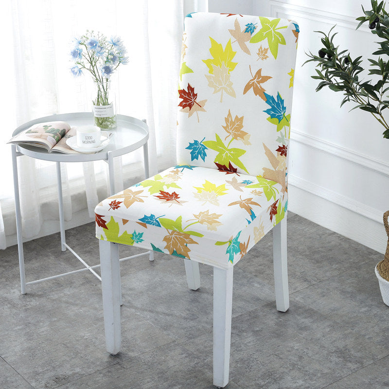 Cover Elastic Dining Chair Cover Cushion Cover Universal Chair Cover Stool Cover Back Integrated