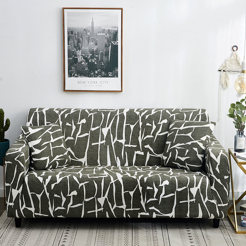 Full cover fabric sofa elastic sofa cover