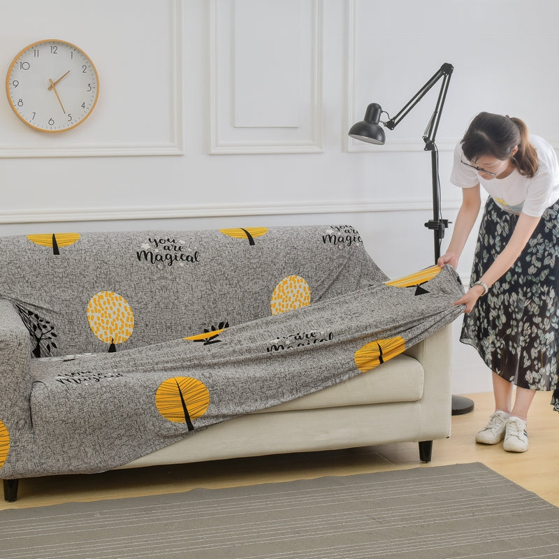 Elastic universal sofa cover